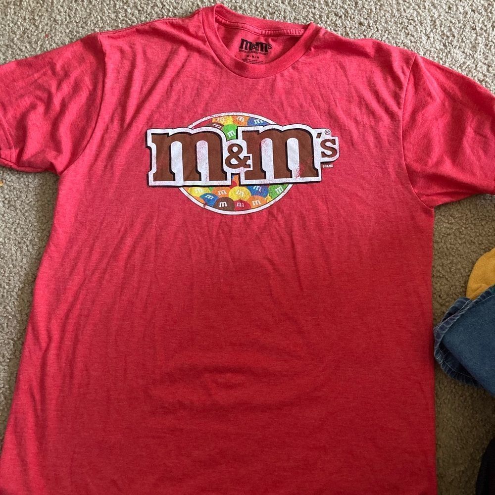 M&M'S Classic Red Tee with Logo